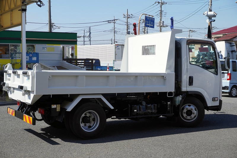 エルフ　「ワイド」　強化　ローダーダンプ　新明和製　一方開　積載３８００ｋｇ　スライド用ラジコン　ＥＴＣ　ダンプピン　ＡＴ車！6