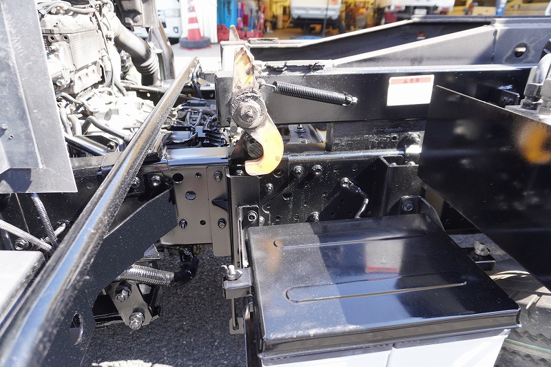 エルフ　「ワイド」　強化　ローダーダンプ　新明和製　一方開　積載３８００ｋｇ　スライド用ラジコン　ＥＴＣ　ダンプピン　ＡＴ車！11