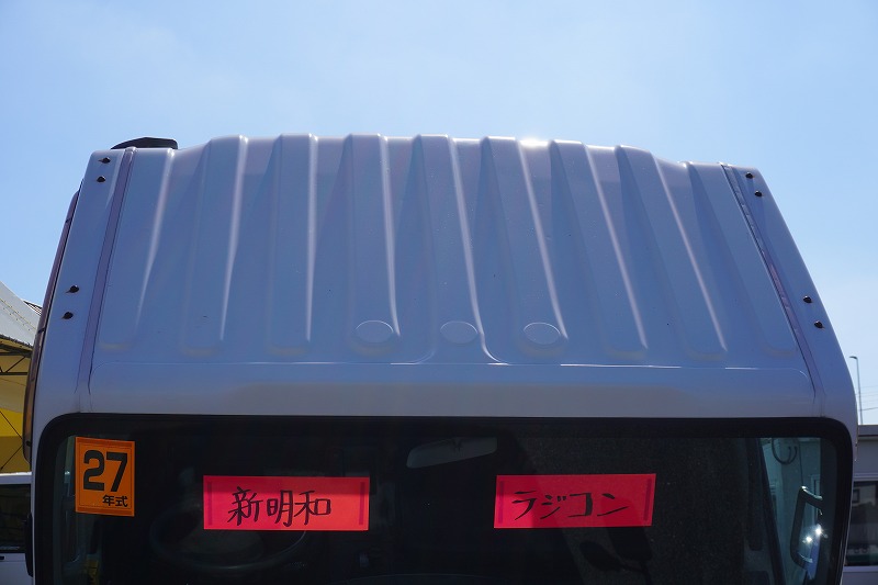 エルフ　「ワイド」　強化　ローダーダンプ　新明和製　一方開　積載３８００ｋｇ　スライド用ラジコン　ＥＴＣ　ダンプピン　ＡＴ車！15