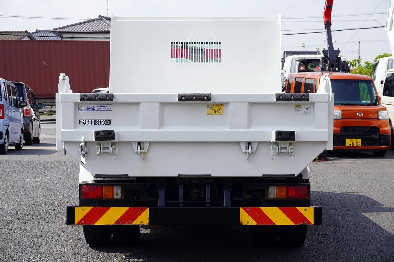 エルフ　「ワイド」　強化　ローダーダンプ　新明和製　一方開　積載３７５０ｋｇ　スライド用ラジコン　ＥＴＣ　ダンプピン　壁面フック３対　ＡＴ車！2