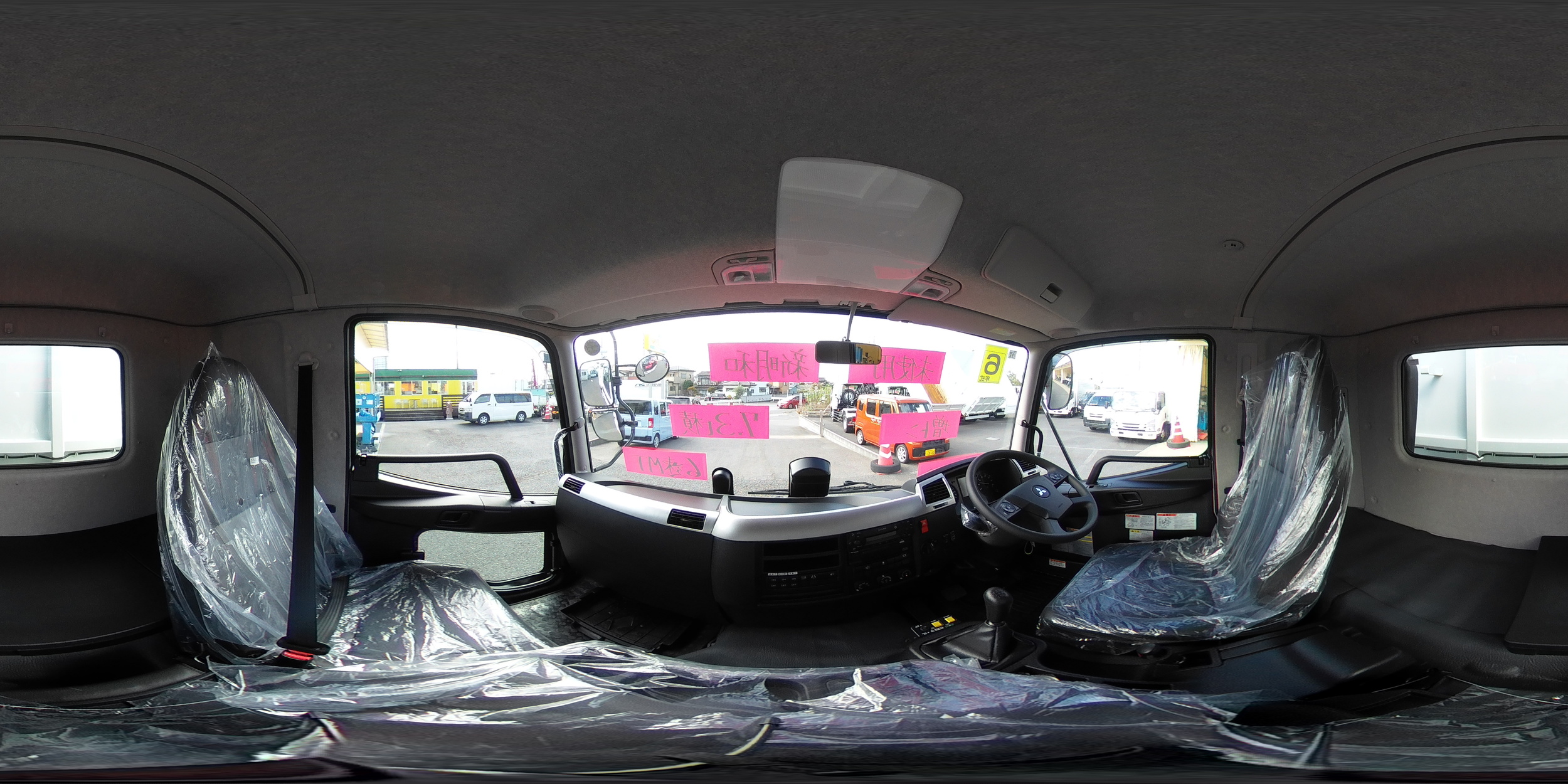 （未使用）　ファイター　増トン　「ベッド付き」　土砂ダンプ　新明和製　一方開　積載７３００ｋｇ　電動コボレーン　船底型　鳥居シートデッキ＆ラダー　砂切　メッキパーツ　ＨＩＤヘッドライト　坂道発進補助　衝突軽減ブレーキ　車線逸脱警報　６速ＭＴ！　車検「Ｒ７年１２月まで！」1