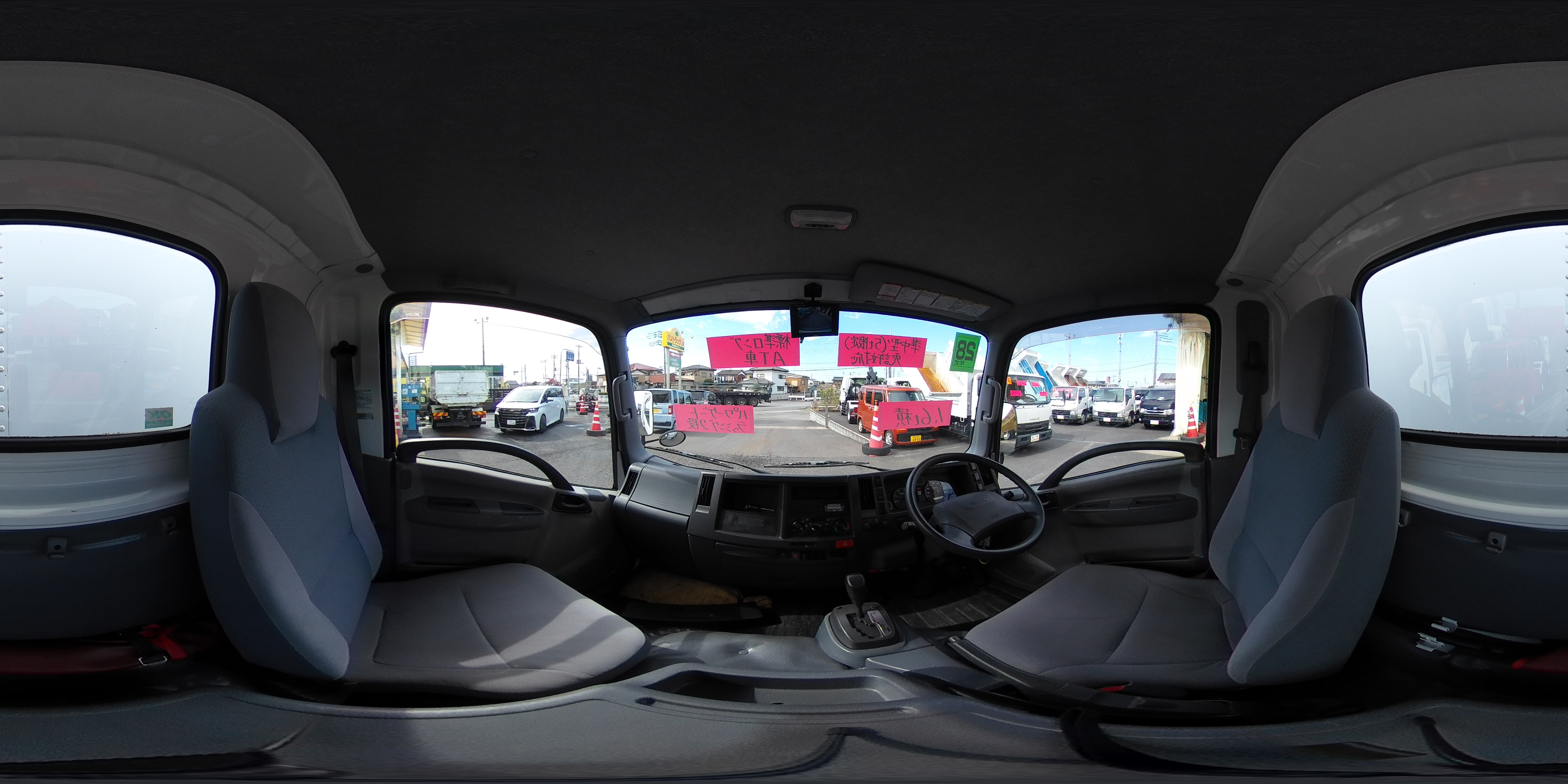 エルフ　「標準幅　ロング」　パネルバン　積載１６００ｋｇ　跳ね上げ式　垂直パワーゲート　ラッシング２段　バックカメラ　左電格ミラー　キーレス　全低床　北村製　ＡＴ車！準中型（５トン限定）免許対応！希少車！！1