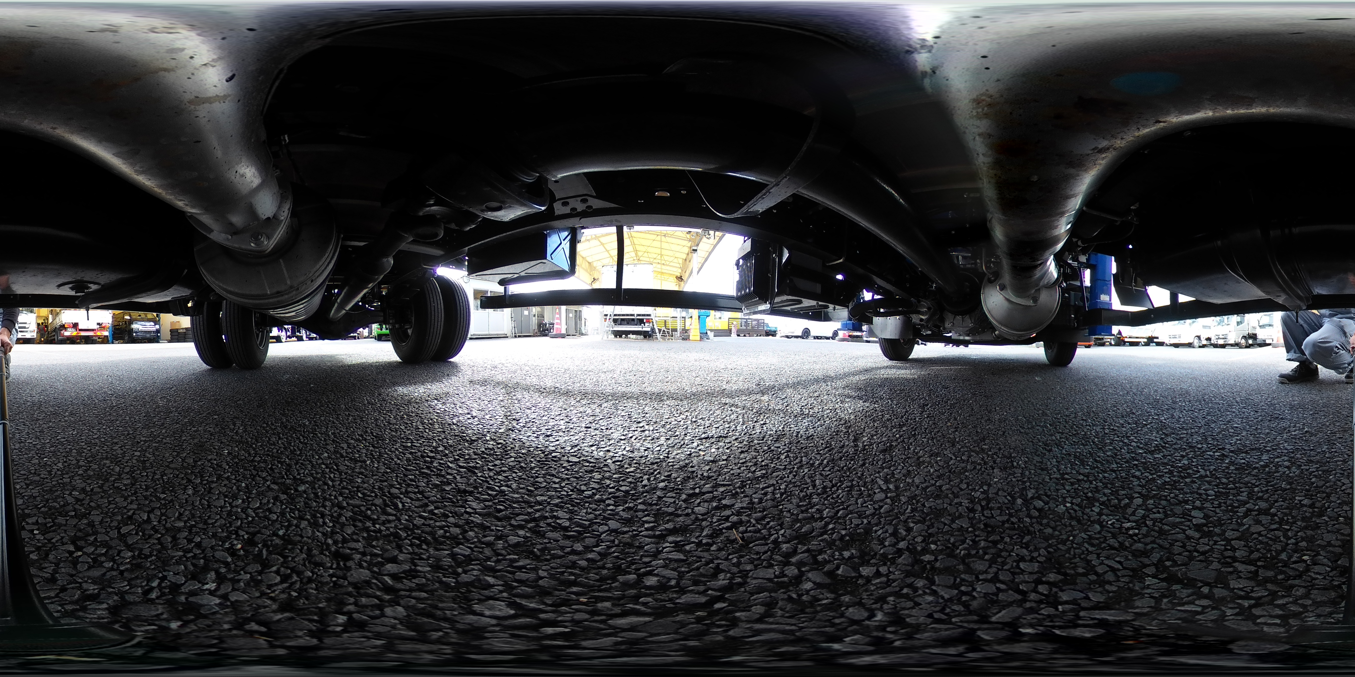 （未使用）　キャンター　「ワイド超ロング」　４段セルフクレーン　積載３２５０ｋｇ　タダノ製　ラジコン　フックイン　２．６３ｔ吊　左電格ミラー　ＬＥＤヘッドライト＆フォグランプ　スマートキー　衝突軽減ブレーキ　車線逸脱警報　５速ＭＴ！　車検「Ｒ８年１０月まで！」1