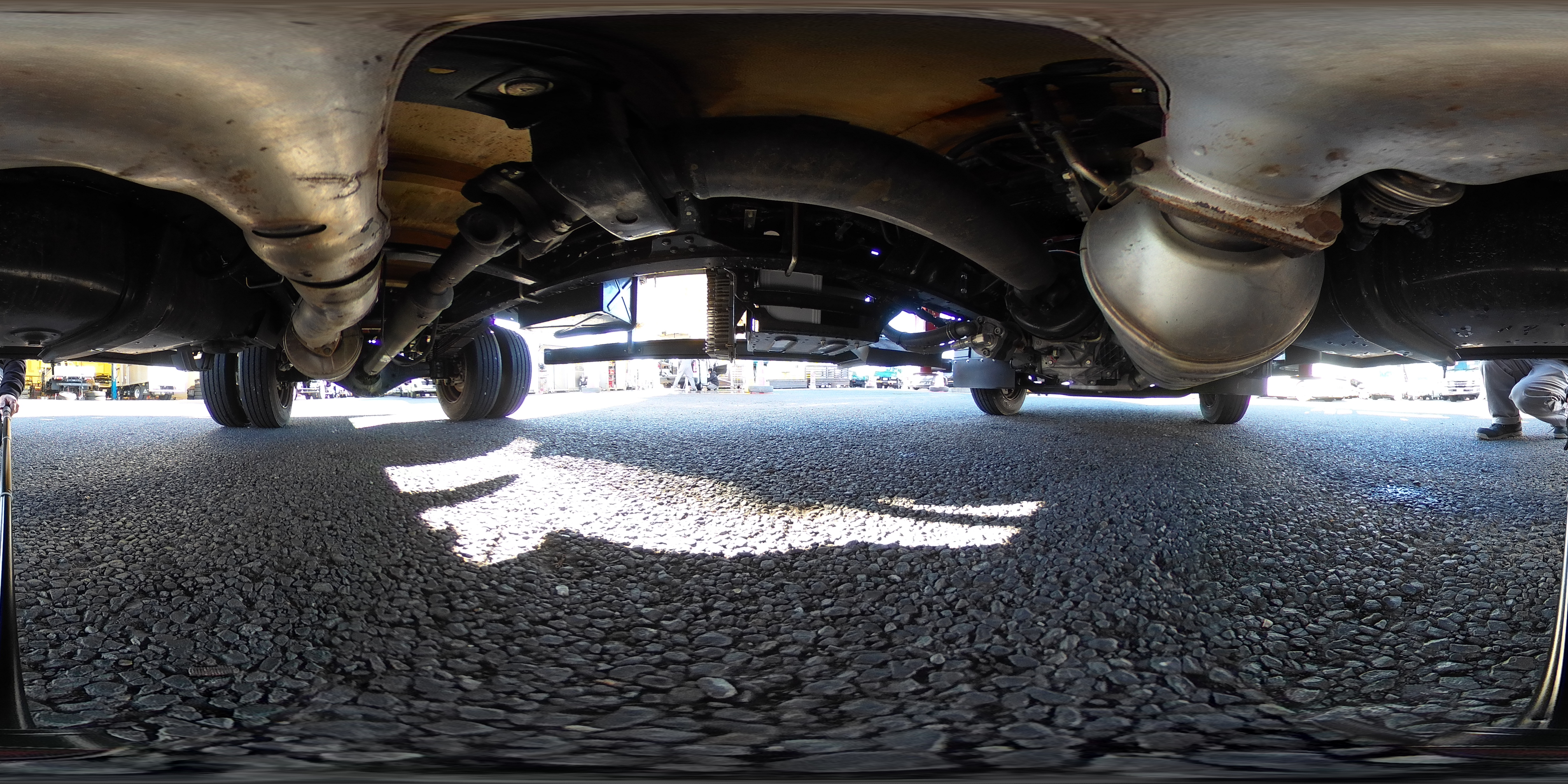 キャンター　「カスタム　ワイドロング」　４段クレーン　積載３８５０ｋｇ　古河ユニック製　ラジコン　フックイン　２．９３ｔ吊　セイコーラック　アオリプロテクター付き　ＬＥＤヘッドライト＆フォグランプ　左電格ミラー　オートエアコン　社外ナビ　ＥＴＣ２．０　メッキパーツ　スマートキー　衝突軽減ブレーキ　車線逸脱警報　低走行！ＡＴ車！1