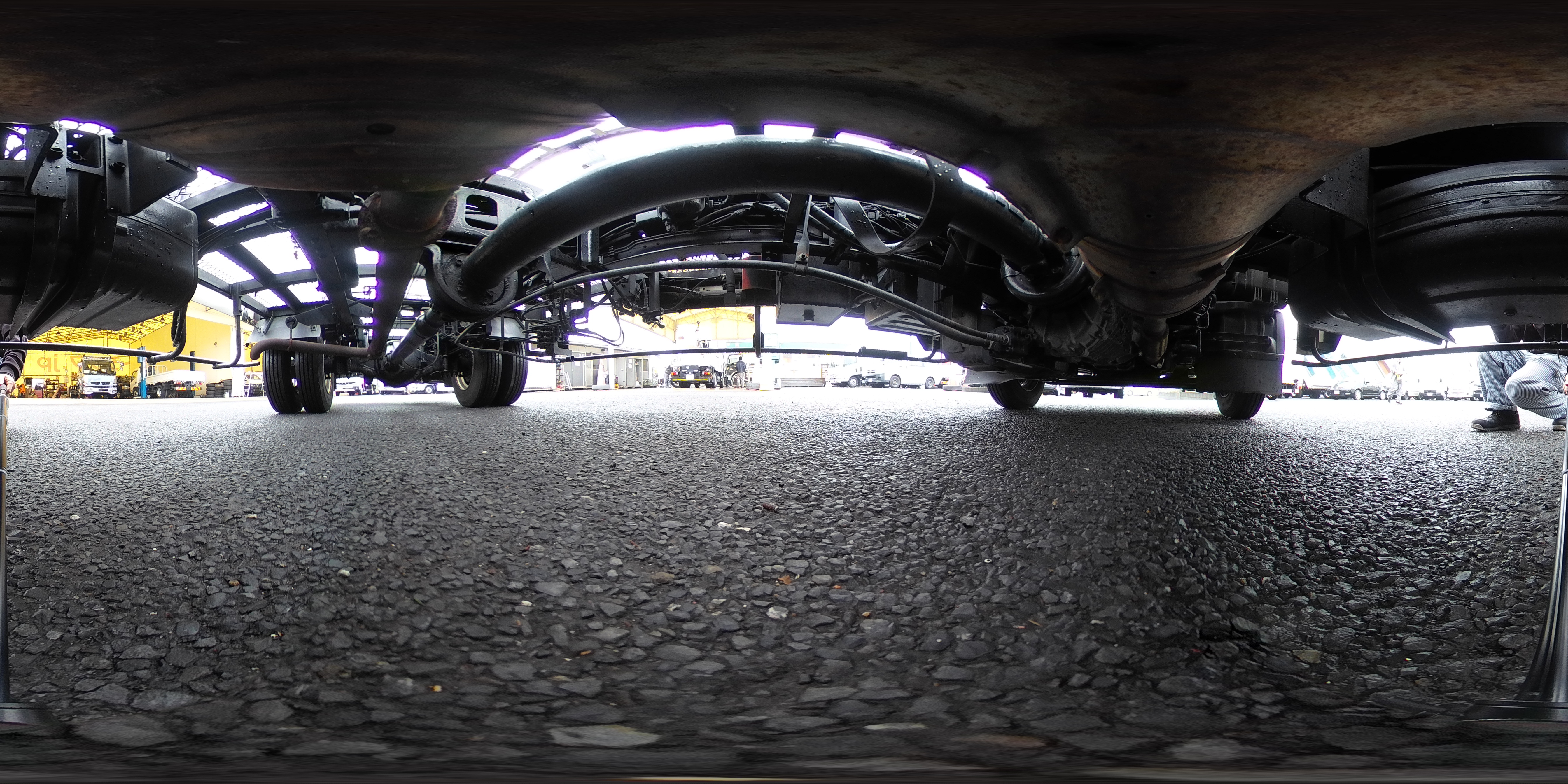 ダイナ　「ハイグレード　ワイド超ロング」　キャリアカー　２台積　積載３４５０ｋｇ　古河ユニック製　ラジコン無し　ウインチ　油圧リアゲート　社外ナビ　ワンセグＴＶ　ＥＴＣ　坂道発進補助　左電格ミラー　ＨＩＤヘッドライト＆フォグランプ　６速ＭＴ！0