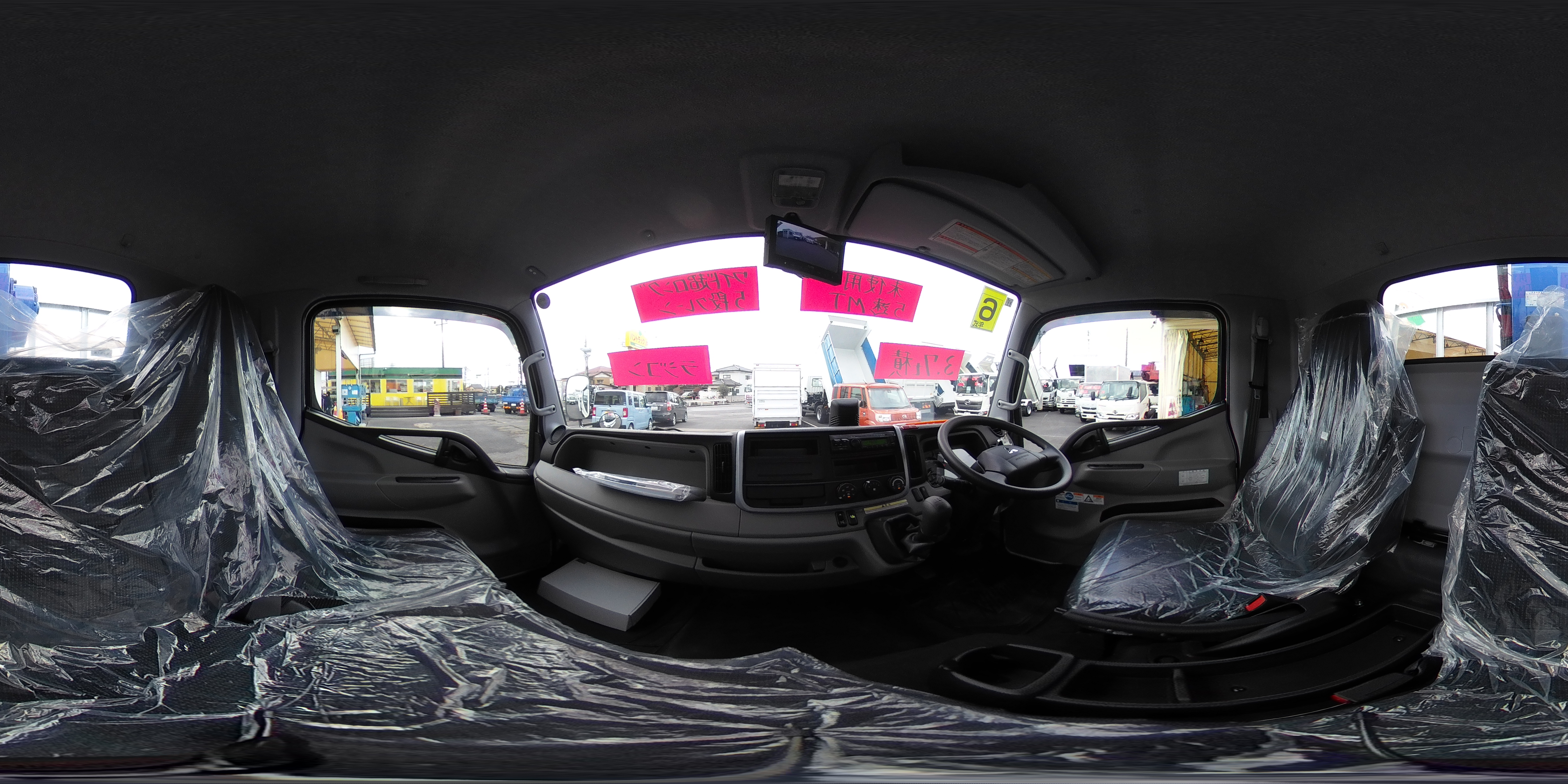 （未使用）　キャンター　「ワイド超ロング」　５段クレーン　積載３７００ｋｇ　タダノ製　ラジコン　フックイン　２．９３ｔ吊　バックカメラ　左電格ミラー　ＬＥＤヘッドライト＆フォグランプ　スマートキー　衝突軽減ブレーキ　車線逸脱警報　５速ＭＴ！　車検「Ｒ８年１１月まで！」0