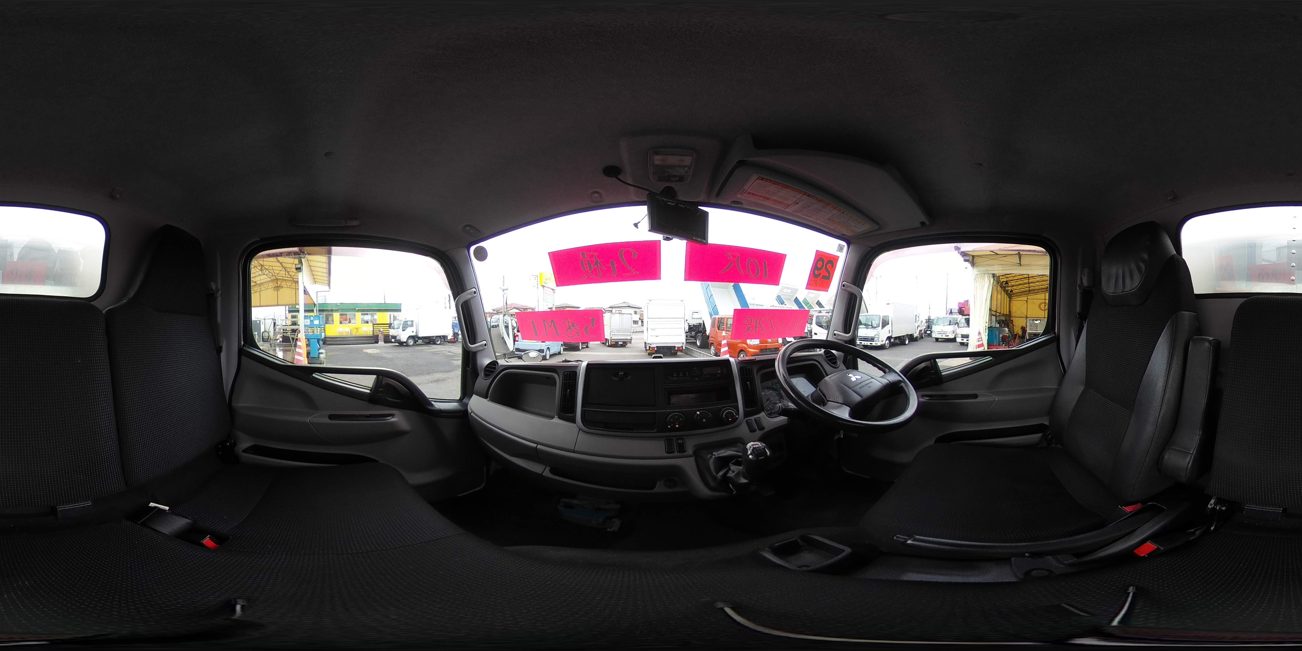 キャンター　１０尺　アルミバン　積載２０００ｋｇ　ラッシング２段　バックカメラ　ＥＴＣ２．０　左電格ミラー　フォグランプ　パブコ製　５速ＭＴ！0