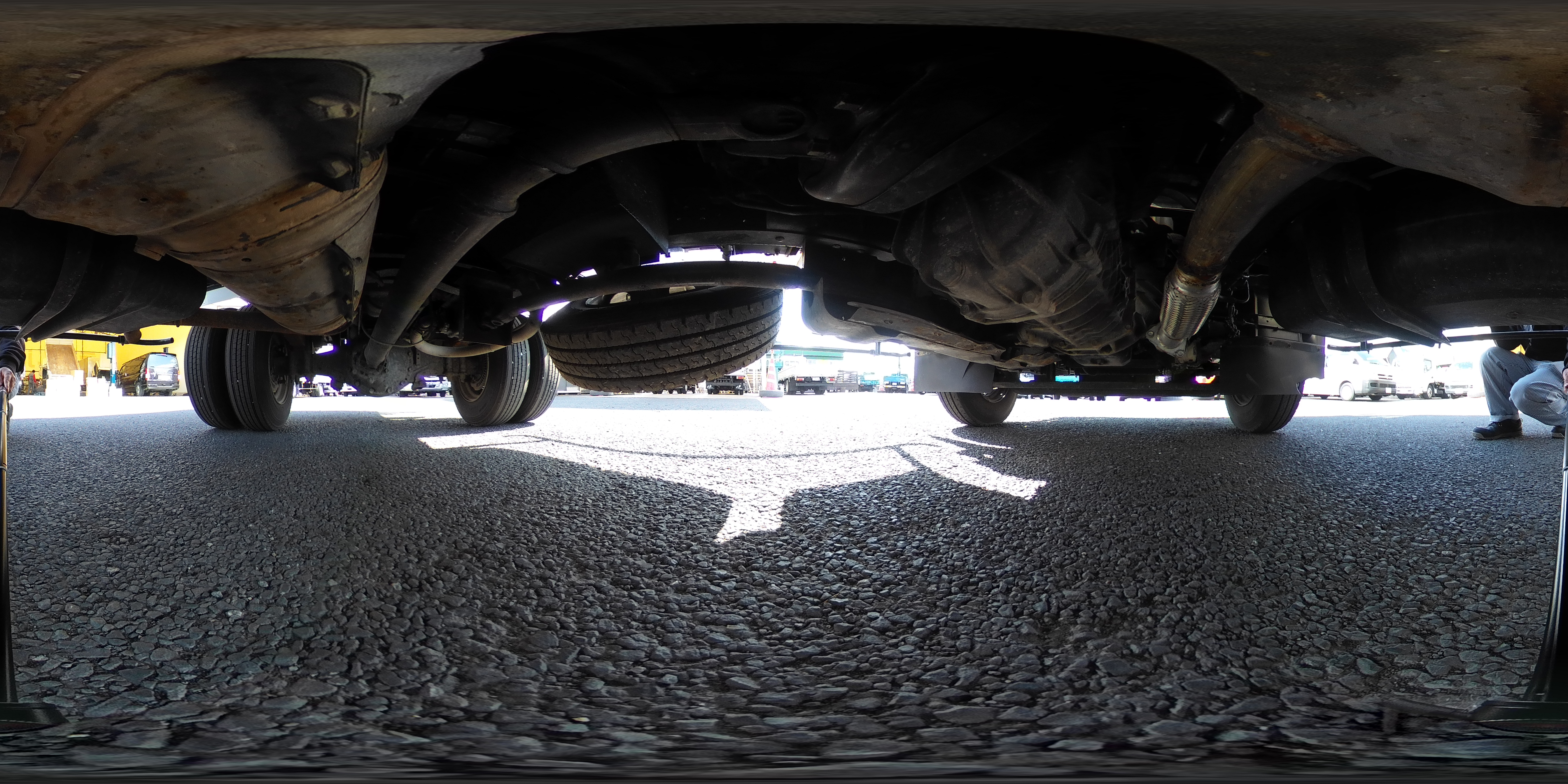 デュトロ　「ワイド」　強化　ローダーダンプ　新明和製　三方開　手動コボレーン　積載３６００ｋｇ　ダンプピン　６速ＭＴ！1