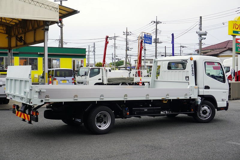 （未使用）　キャンター　「ワイド超ロング」　セーフティーローダー　一般用　古河ユニック製　積載３０００ｋｇ　アルミブロック　ウインチ　ラジコン　床フック６対　ＬＥＤヘッドライト＆フォグランプ　左電格ミラー　スマートキー　衝突軽減ブレーキ　車線逸脱警報　５速ＭＴ！車検「Ｒ６年１１月まで！」6